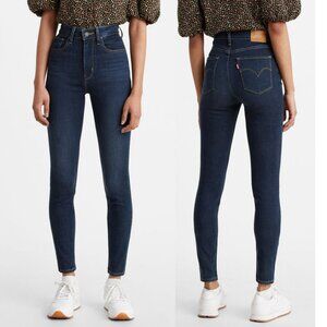 Levi's 721 High Rise Skinny Fit Jeans In Bogota Feels Women's Size 27 x 32